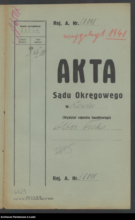 image.from.unit.number "Alter Fuks – detaliczna sprzedaż towarów cajgowych"