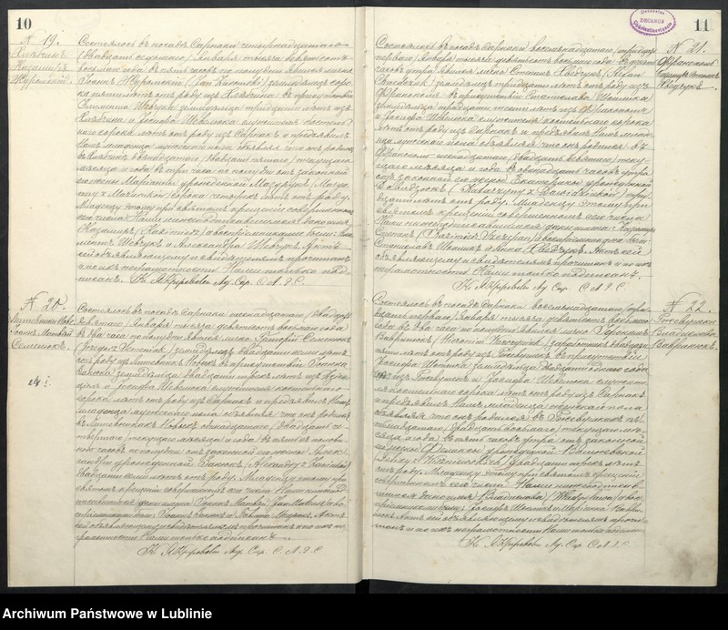 Obraz 9 z jednostki "Księga urodzeń, małżeństw i zgonów"