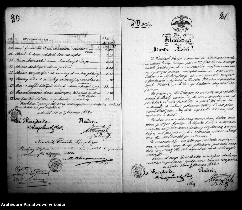 Obraz 19 z jednostki "Akta tyczące się pożyczki Franciszka Traegera"