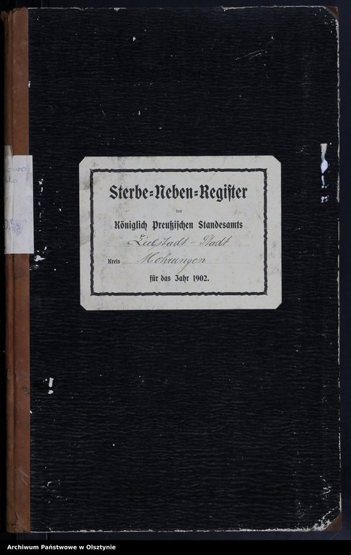 Obraz 2 z jednostki "Sterbe-Neben-Register Nr 1 - 52"