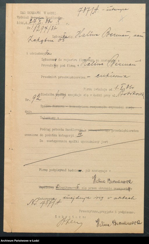 Obraz 3 z jednostki "Halina Berman – cukiernia"