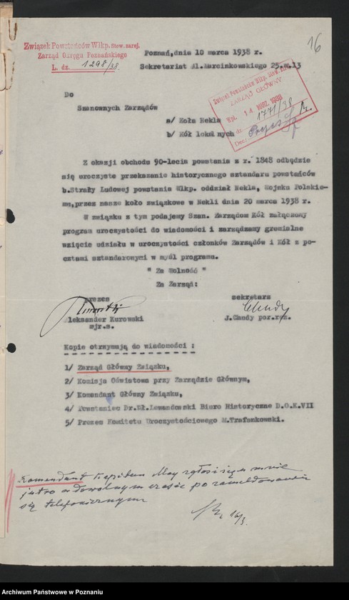 image.from.unit.number "Akta Komendanta Głównego Związku Powstańców Wielkopolskich."