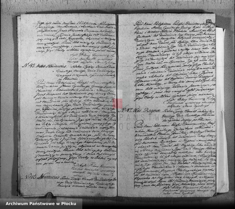 Obraz 15 z jednostki "Akta urodzeń, małżeństw i zgonów"