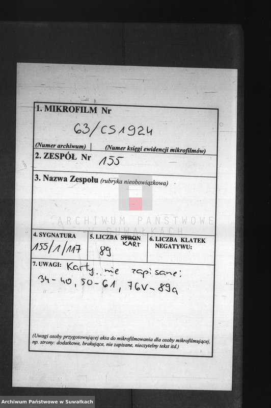 image.from.unit.number "Duplikat Krasnopolskago Rimsko Katoličeskago Prichoda 1888 g."