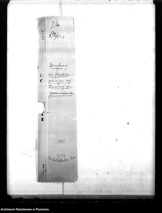 Obraz 4 z jednostki "Berufung von Staatsangehörigen auf Widerruf zu Gemeindebeamten"