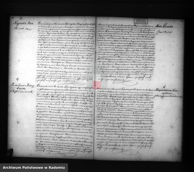 Obraz 4 z jednostki "Dublikat aktov graždanskogo sostoâniâ ob uroždennyh, brakosočetavšihsâ i umeršyh Bržuzkago prihoda za 1874 god"