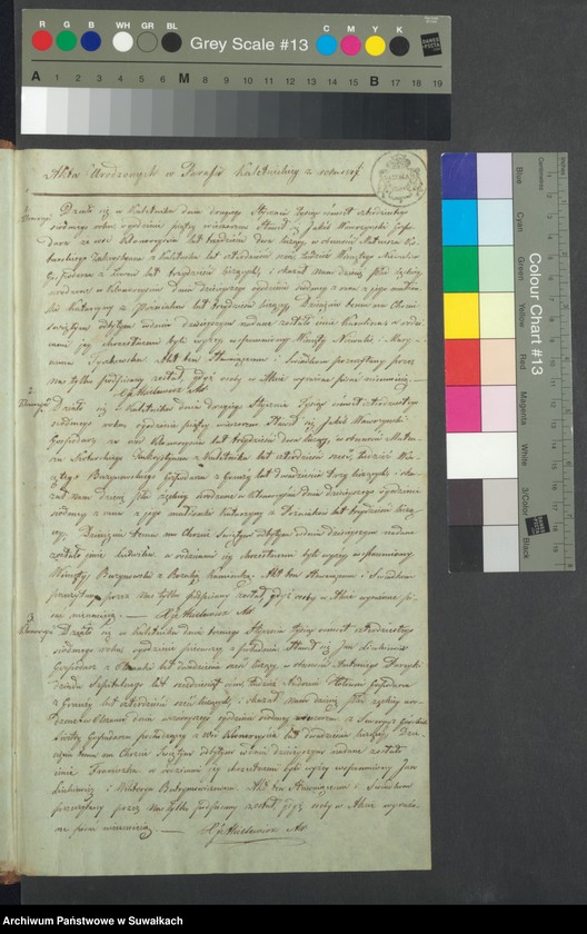 image.from.unit.number "Duplikat Akt Urodzonych, Zaślubionych i Zmarłych w Parafii Kaletnickiey. Kaletnik poczynający się od dnia 1-go Stycznia do dnia 31 Grudnia 1847 roku."