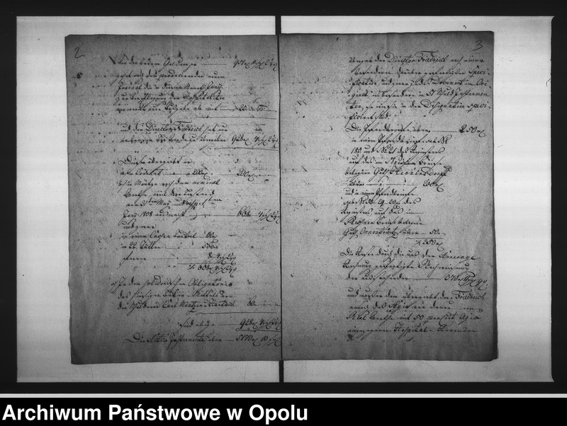 Obraz 6 z jednostki "Acta Specialia des Magistrats zu Oppeln wegen Abnahme der Rechnungen und Casse des Hospitals St: Alexi"