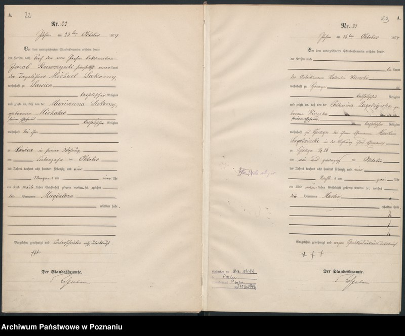 Obraz 14 z jednostki "Księga urodzeń"