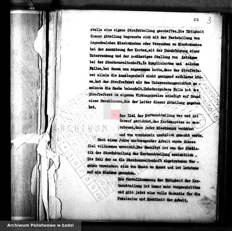 Obraz 6 z jednostki "[Album: Karten Abteilung. Pracownicy, działalność, fotografie, wzory kart]"