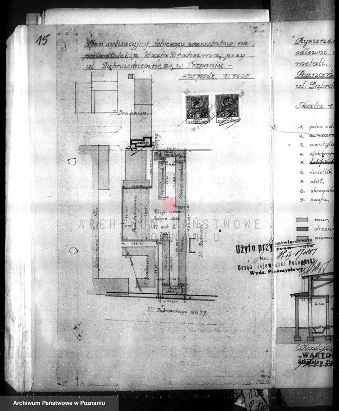 Obraz 19 z jednostki "Zieliński St. Wartoma odlewnia metali Poznań /zatwierdzanie urządzenia/"