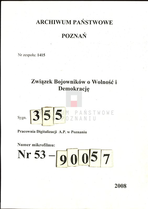 Obraz 1 z jednostki "Relacje i wspomnienia dotyczące powstania wielkopolskiego: 1. Chobienice, powiat Wolsztyn, województwo poznańskie."