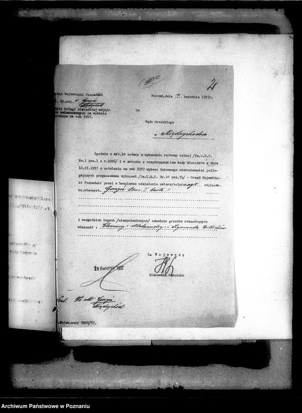 Obraz 6 z jednostki "Przymusowy wykup majątku Gorzyń powiatu międzychodzkiego"