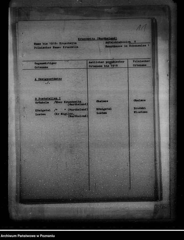 Obraz 16 z jednostki "Adresy urzędów pocztowych na obszarze tak zwanego Kraju warty"