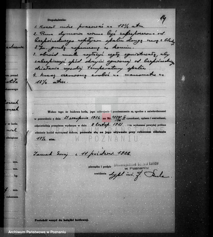 Obraz 20 z jednostki "Gospodarstwo rolne w Goraju pow. czarnkowski własność hr Hochberg później warsztat ślusarski P. Pietza w Obornikach nr woj. kotła 5236"