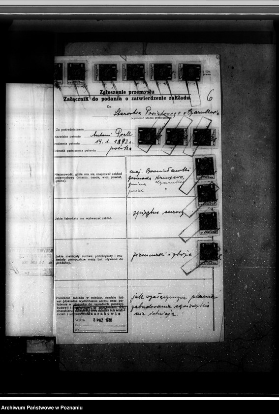 Obraz 10 z jednostki "Gorzelnia A. Prella w Bronisławkach pow. czarnkowski plan budowlany"
