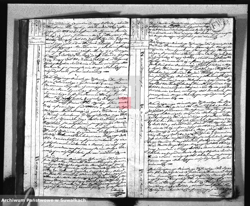 image.from.unit.number "Akta urodzonych gminy Sereie od 1-go stycznia 1815 aż do ostatniego grudnia roku tegoż"
