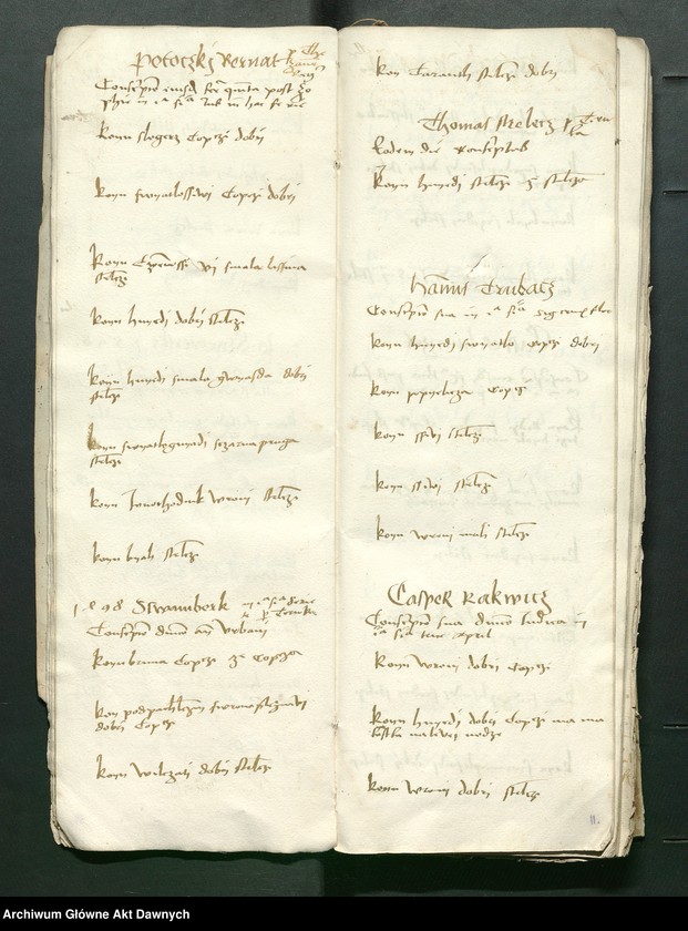 image.from.unit.number "Conscripcio curiensium et cubiculariorum Rmtis AD 1497 in Radom per Petrum Shidlo[wyeczki]."