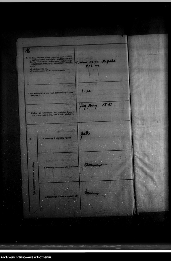 Obraz 15 z jednostki "Zatwierdzenie zakładu przemysłowego tartaku/ Zarząd Dóbr Ign. Mielżyńskiego w Chobienicach powiat wolsztyński"