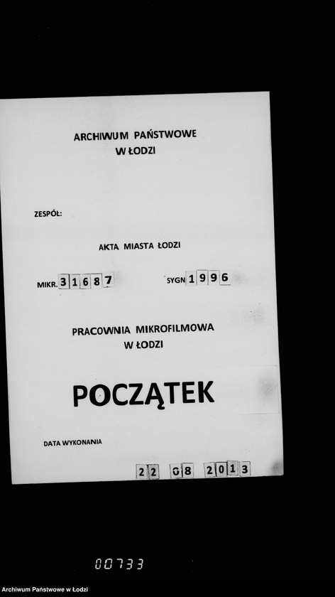 Obraz 1 z jednostki "Zaključajuščee obščuju perepisku"