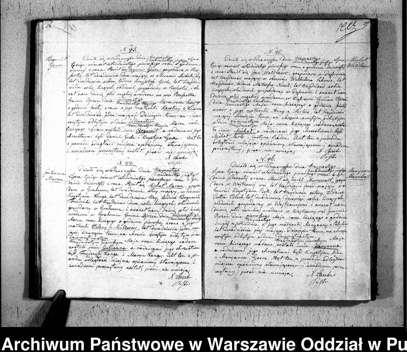 image.from.unit.number "Akta urodzeń, małżeństw i zgonów"