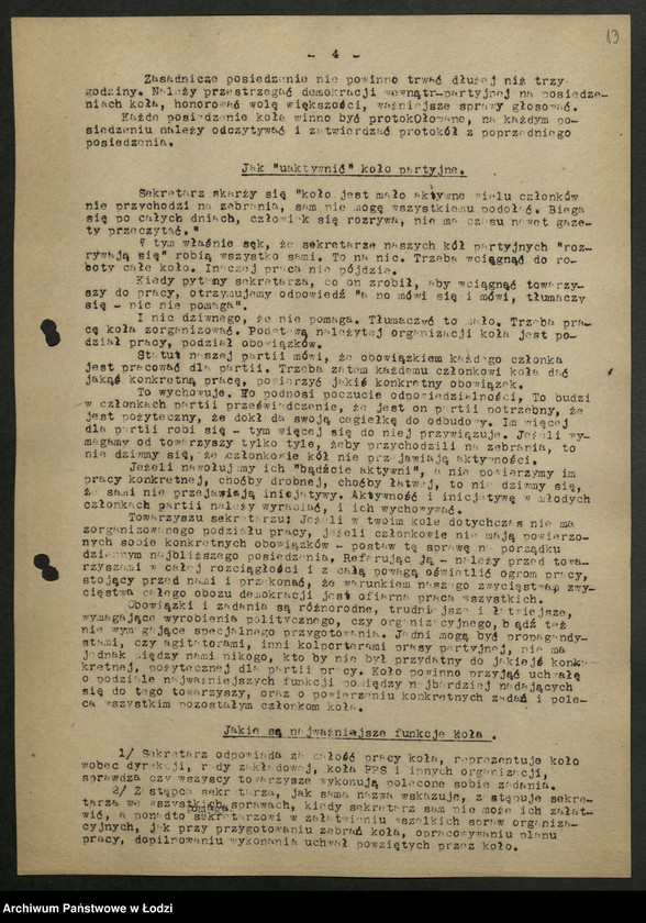 Obraz 14 z jednostki "Instrukcje i okólniki Wydziału"