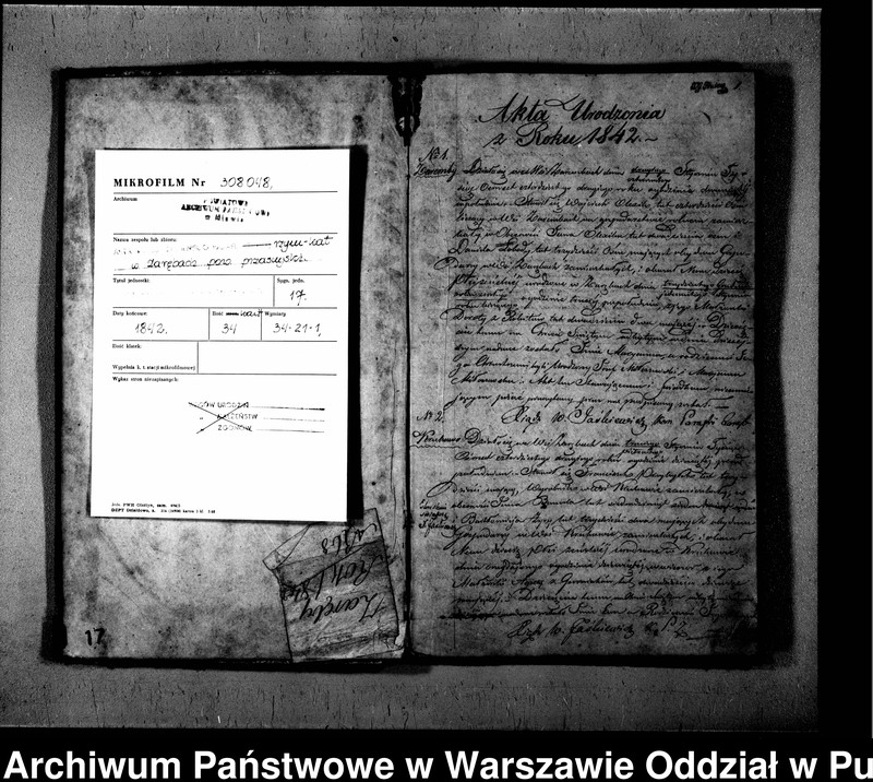 image.from.unit.number "Akta urodzeń, małżeństw i zgonów"