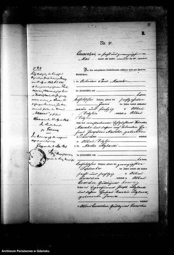 image.from.unit.number "Księga małżeństw"