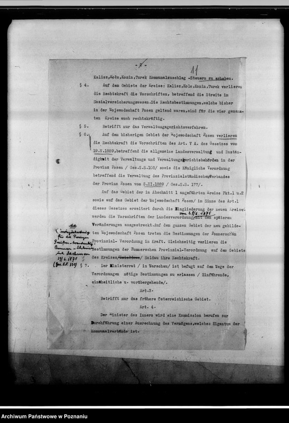 Obraz 15 z jednostki "Rechtsentwiklung bisher polnischer Einrichtungen."