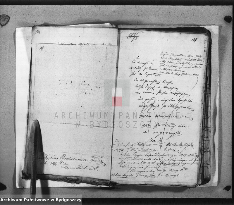 image.from.team "Akta metrykalne parafii rzymskokatolickiej w Dąbrówce Nowej, pow. Bydgoszcz"