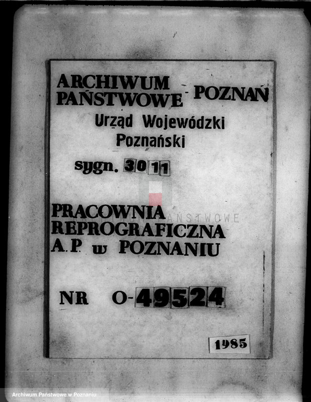 Obraz 1 z jednostki "Rejestr pomiarowy zasiewów i upraw majątku Łobżenice"
