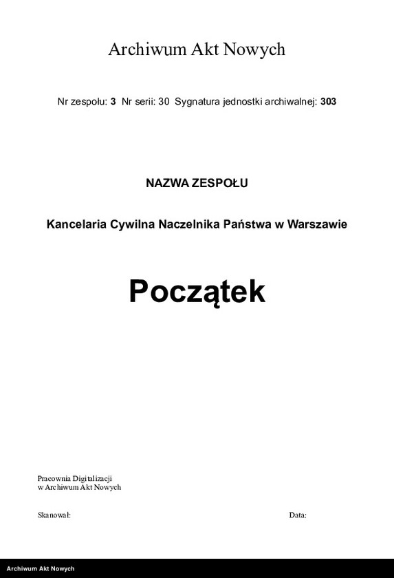 image.from.unit.number "(Listy, podania i memoriały różnych osób w sprawach nieistotnych lub nie nadających się do realizacji), tom II"
