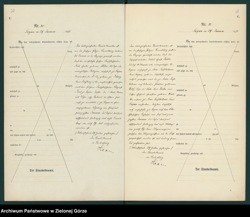 image.from.unit.number "[KsiĘga Aktów Zgonów- Żagań miasto]"