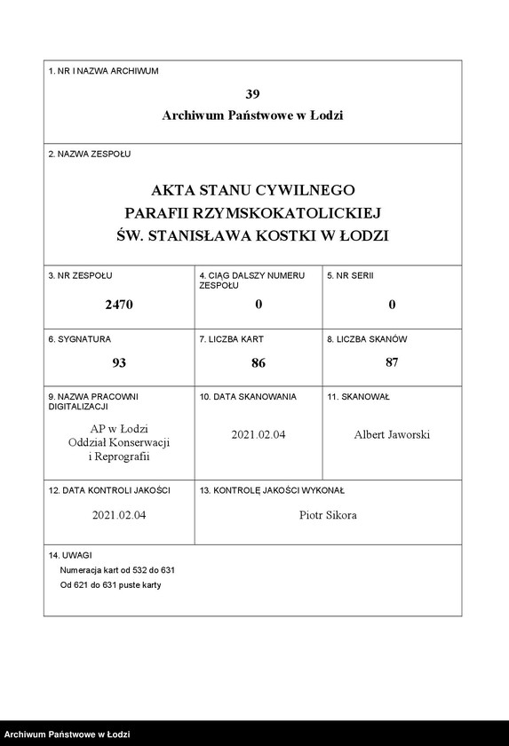 Obraz 1 z jednostki "Akta zgonów"