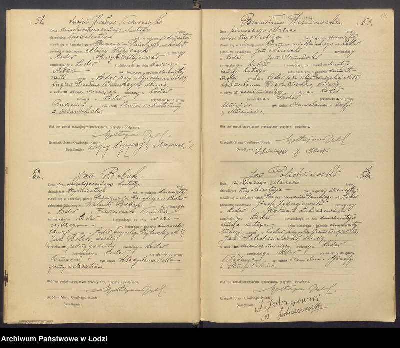 Obraz 16 z jednostki "Akta zgonów"