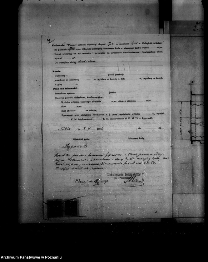 Obraz 11 z jednostki "Młyn parowy w Nekli powiat średzki własność Pągowskiego nr woj. 5942"