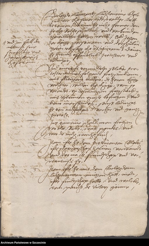 image.from.unit.number "Georg Rhede zu Schwanteshagen [Świętoszewo] contra Laffrenz Lichtenow daselbst wegen des Dorfes Kantreck [Łoźnica]."