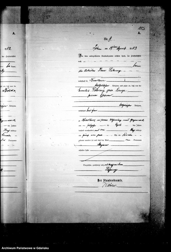 Obraz 14 z jednostki "Księga urodzeń"