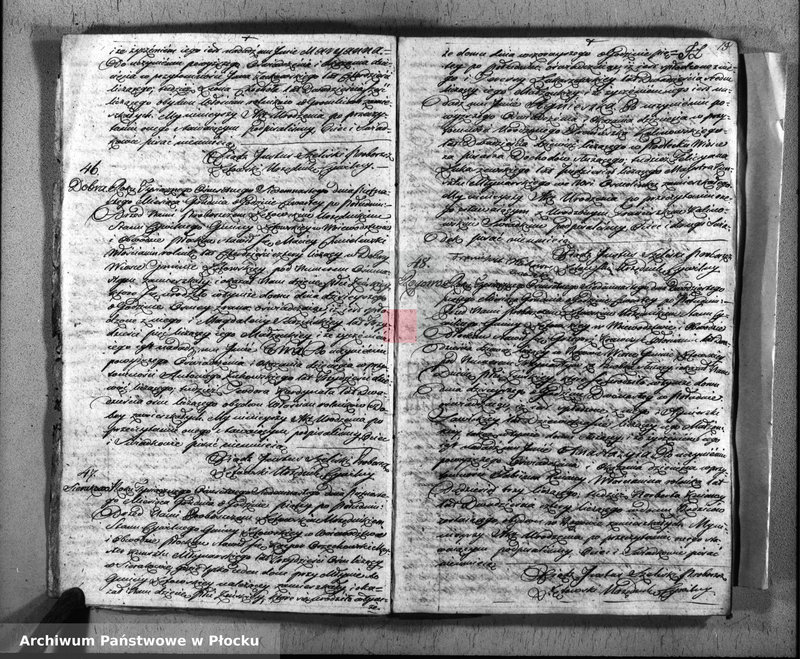 Obraz 17 z jednostki "Akta urodzeń, małżeństw i zgonów"