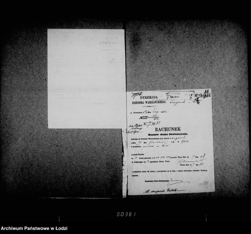 Obraz 12 z jednostki "Ob izmerenji usadb"