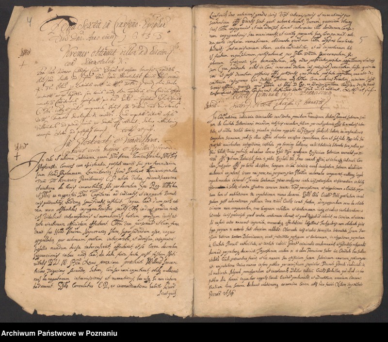 Obraz 5 z jednostki "Acta consularia civitatis Posnaniae."