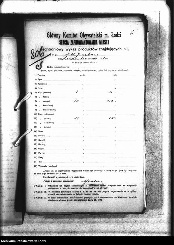 Obraz 9 z jednostki "Jednodniowy spis żywności"