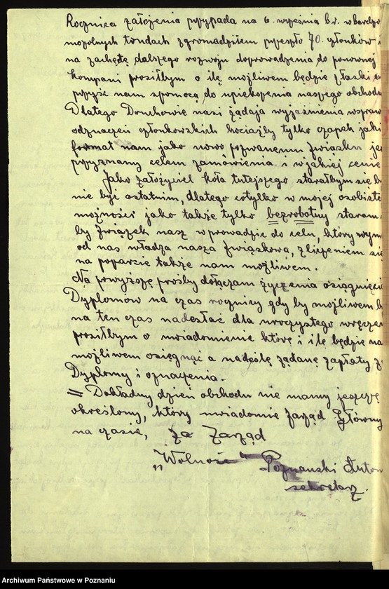 Obraz 7 z jednostki "Parzęczewo, powiat Kościan - akta koła."