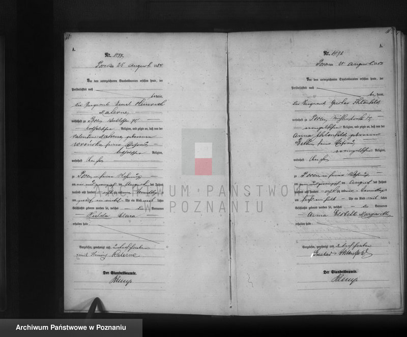 Obraz 7 z jednostki "Księga urodzeń t. IV"