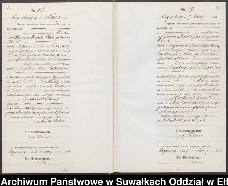 image.from.unit.number "Geburts-Neben-Register des Preussischen Standes-Amtes Angerburg Kreis Angerburg"