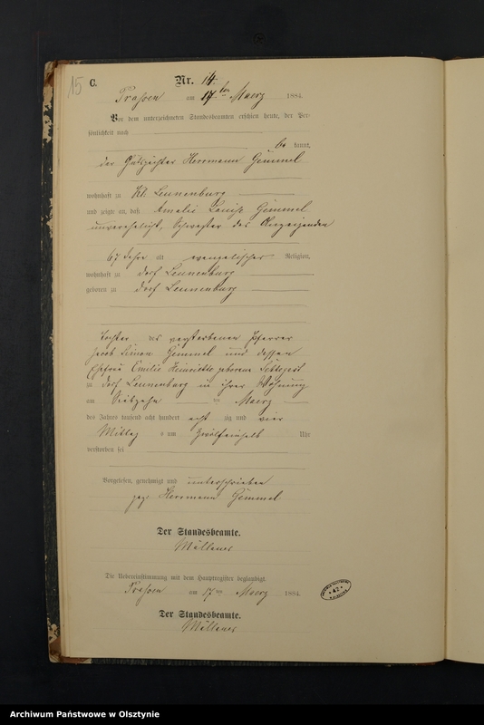 image.from.unit.number "Sterbe-Neben-Register Nr 1 - 57"