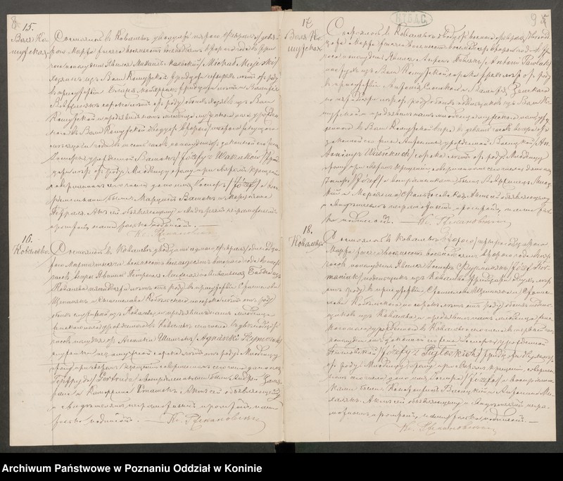 Obraz 7 z jednostki "Księga urodzeń, małżeństw, zgonów"