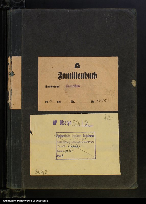 Obraz 2 z jednostki "Familienbuch Nr 7 - 18 i 1 - 11"