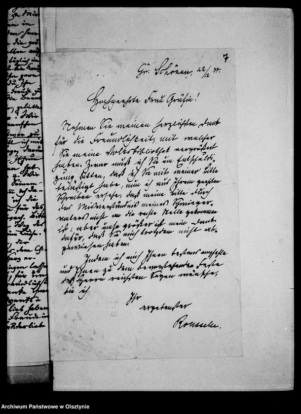 image.from.unit.number "/Briefe an Gfin Anna Lehndorff betr. eine Sendung aus Palestina, Walfahrten Armer nach Steinort zur allgemeinen Weihnachtsbescherung, die Mission in China/"