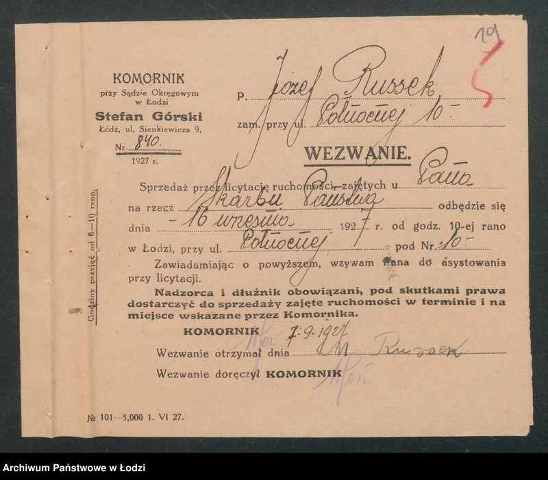 Obraz 20 z jednostki "Zakład Elektrotechniczny – J. Russak"